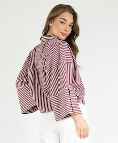 Dames blouse bordeaux