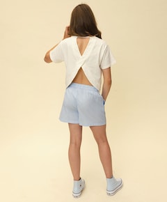 Meisjes T-shirt ecru