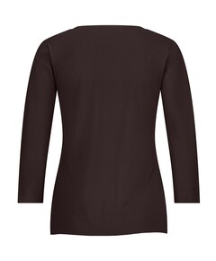 Dames longsleeve bruin