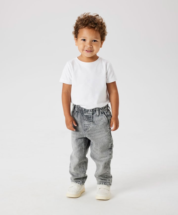 NMMBEN TAP JEANS 8940-BC NOOS jongens jeans grijs