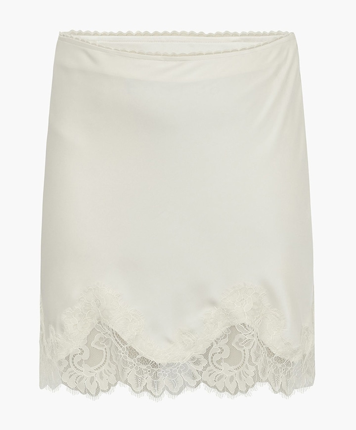 Dames rok beige