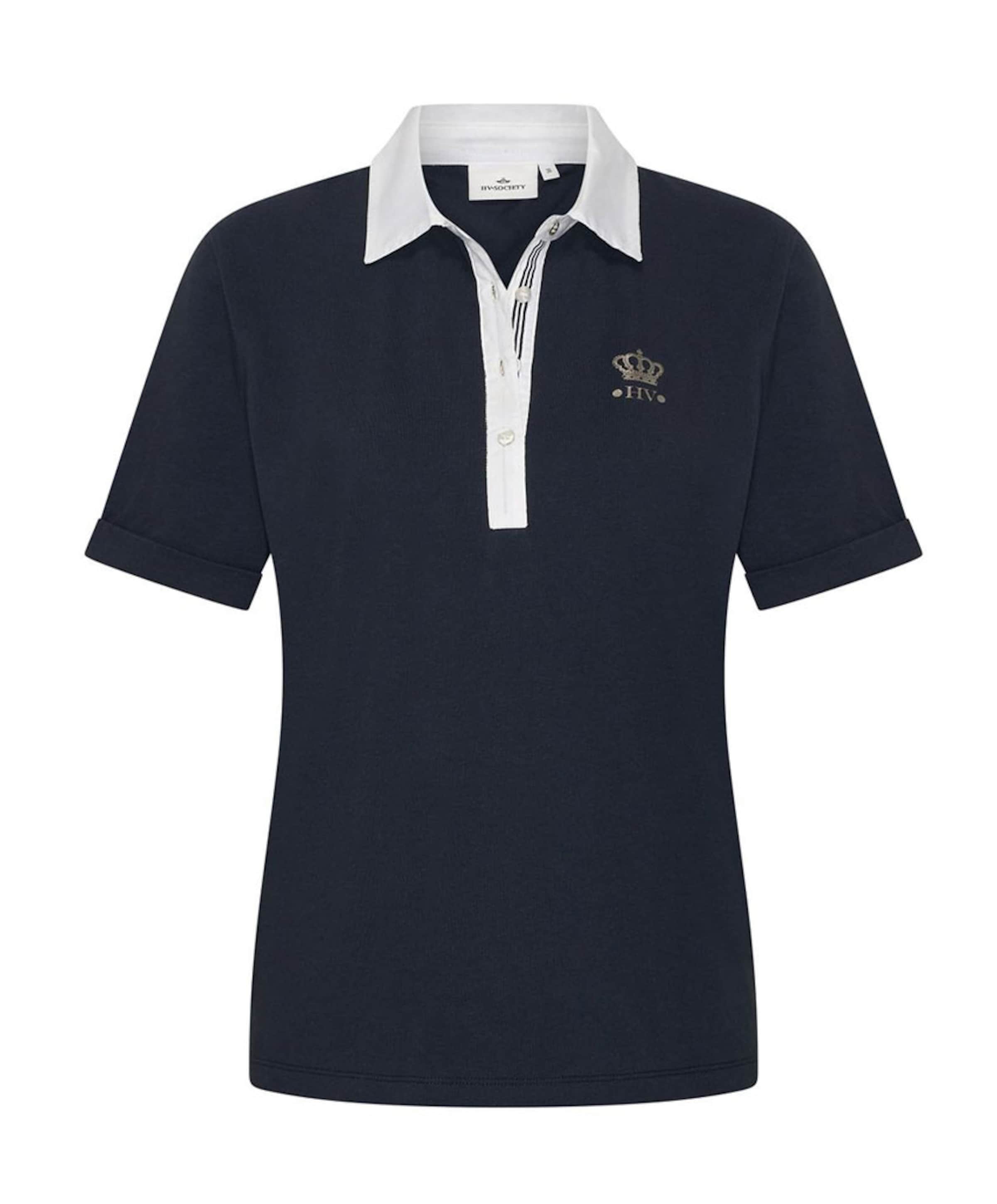 Dames polo blauw