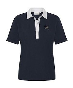 Dames polo blauw
