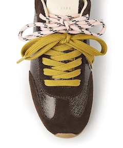 Billy Lou dames sneakers bruin