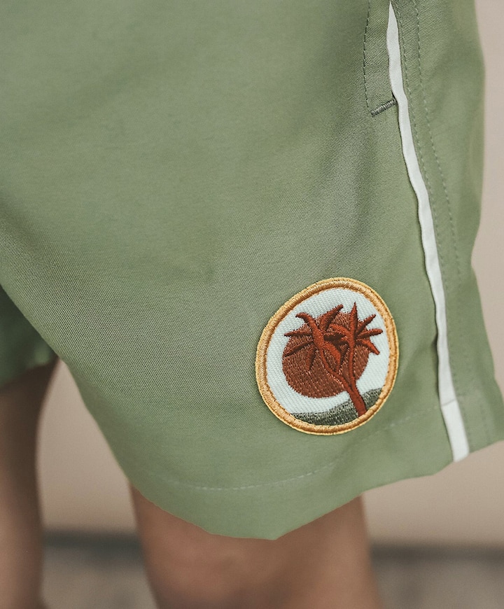 Jongens zwemshort groen