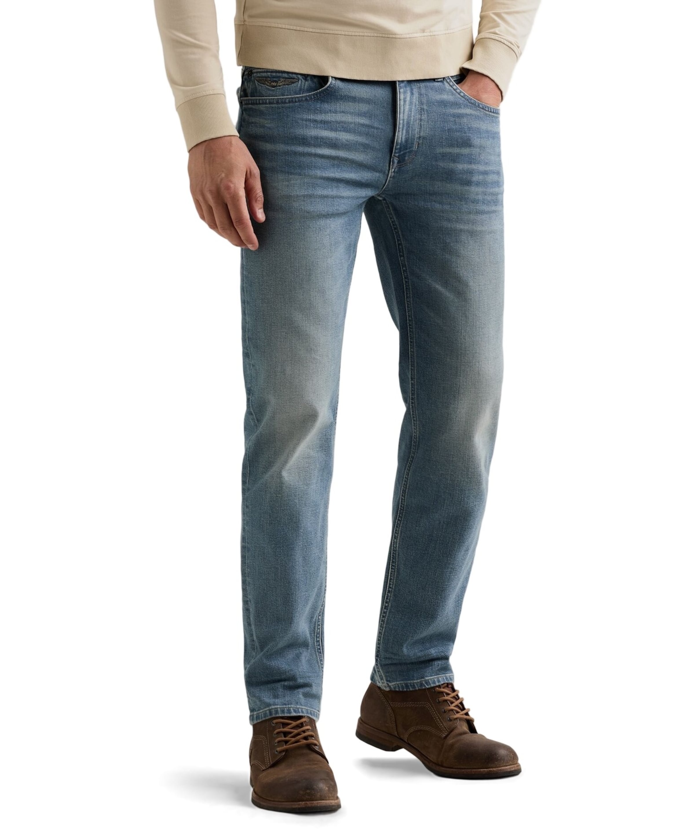 WINGLOAD DENIM FRESH BLUE heren jeans blauw