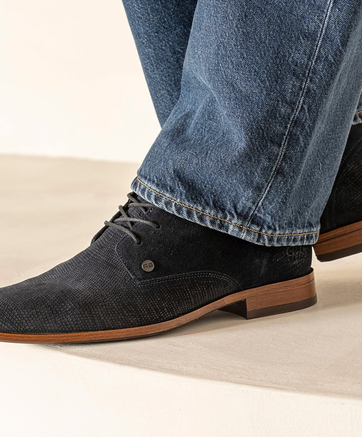 GREGOIRE SUE LZ heren veterboots blauw