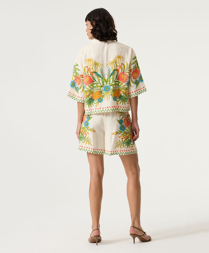 Dames blouse ecru