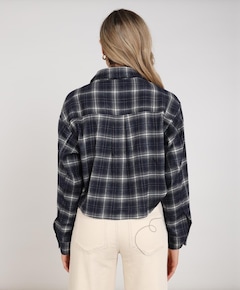 Dames blouse blauw