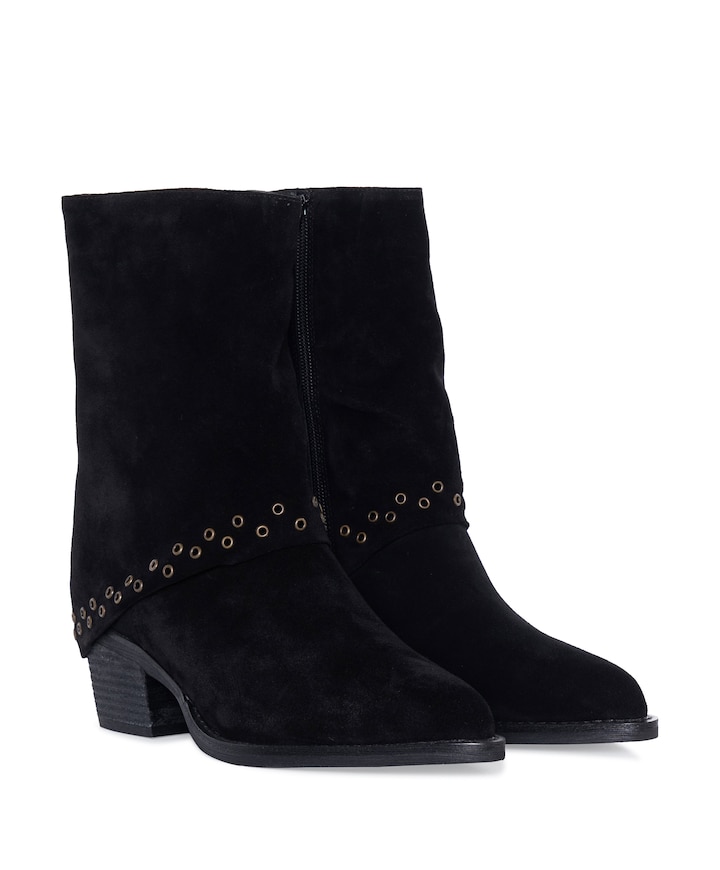 Domizia dames laarzen zwart