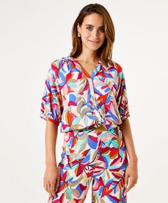 Blouse blauw