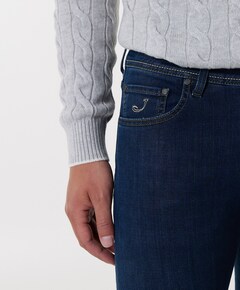 Nick Slim 5 Pocket jeans blauw