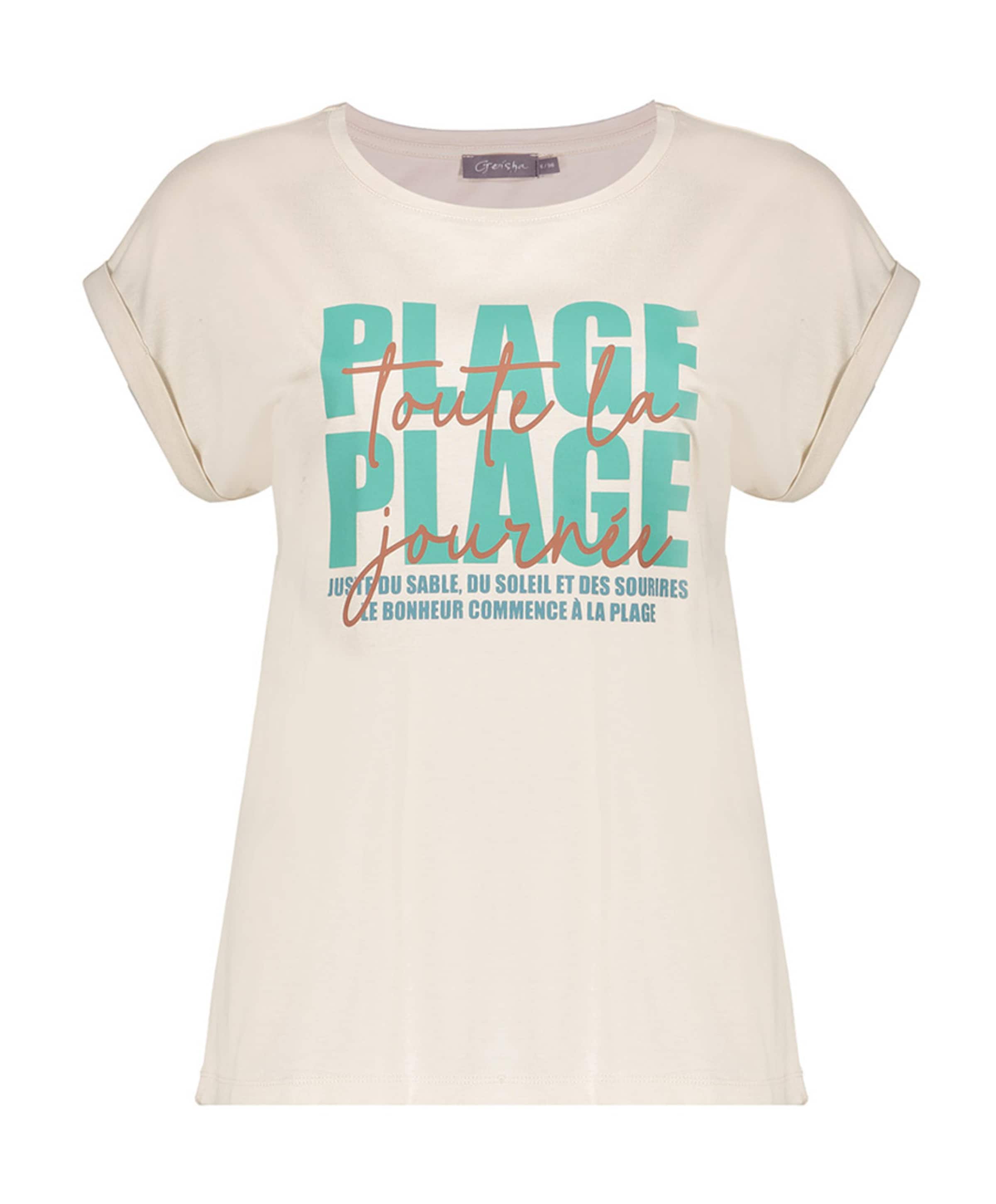 Dames T-shirt beige