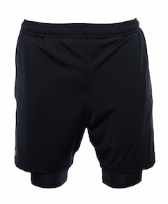 Ua Tech Vent 2in1 Short-blk heren short zwart