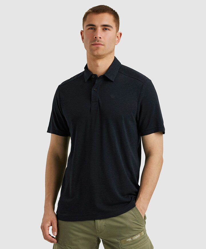 Polo blauw