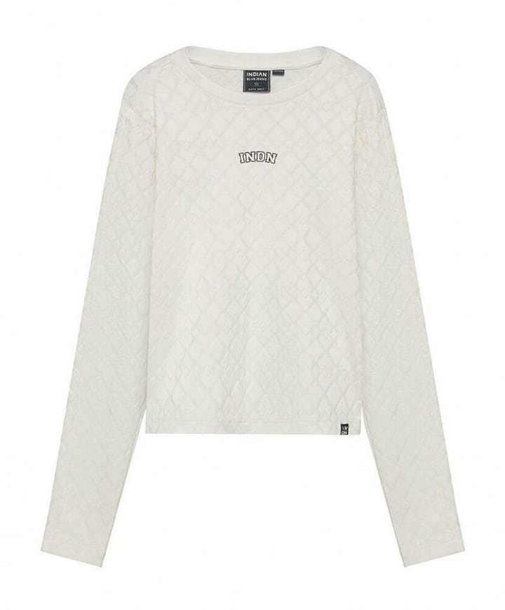 Meisjes longsleeve wit