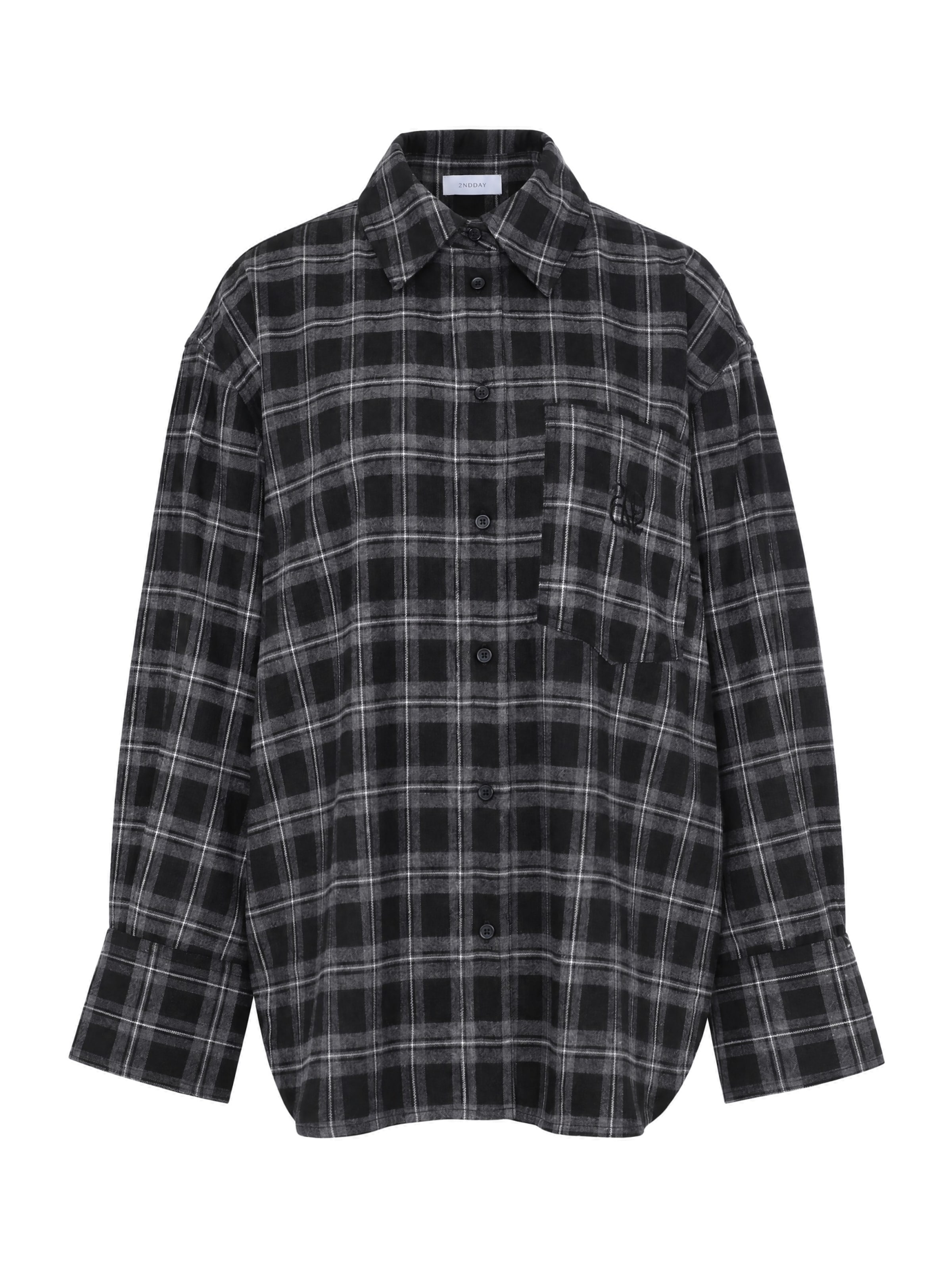 Dames blouse grijs