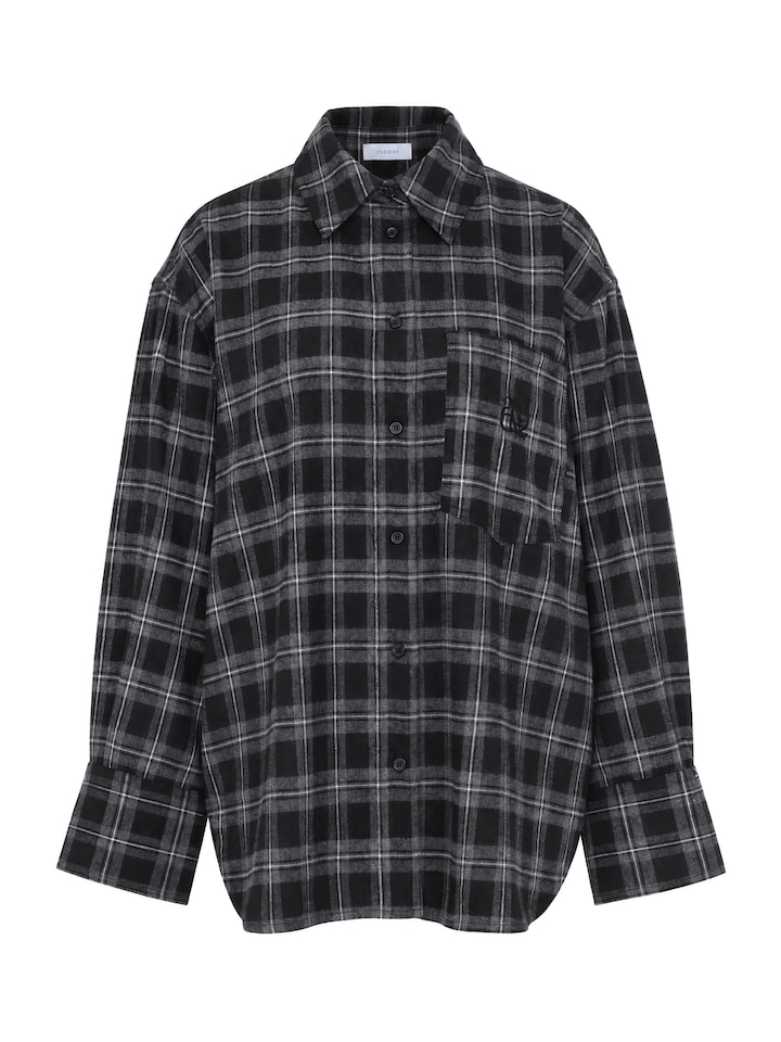 Dames blouse grijs