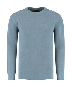 Heren trui blauw