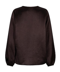 Dames blouse bruin