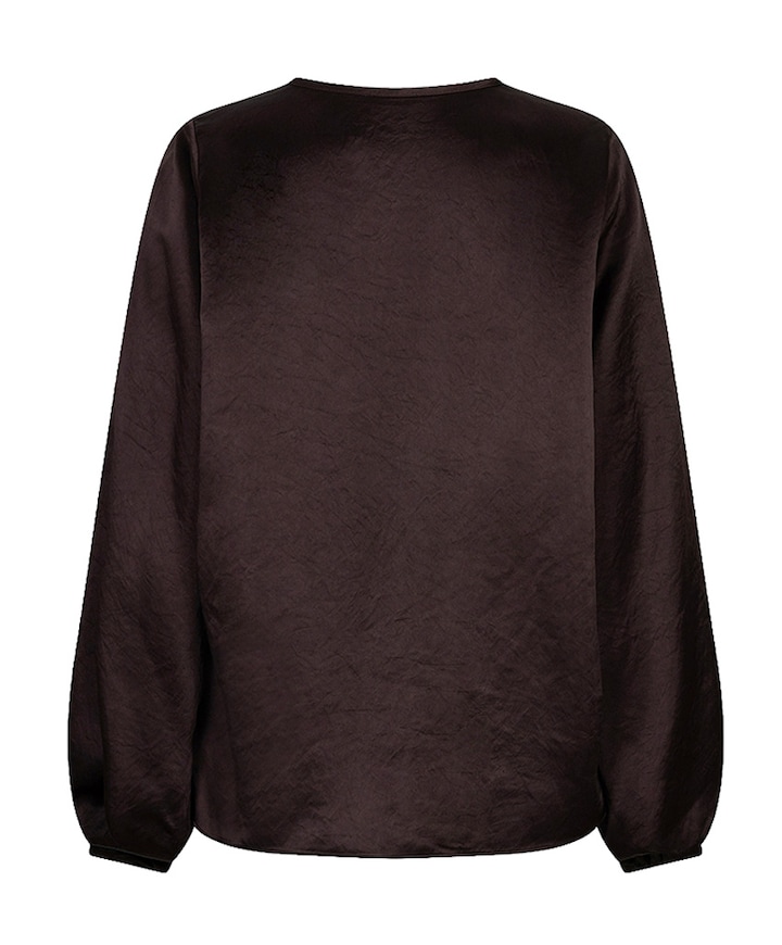 Dames blouse bruin