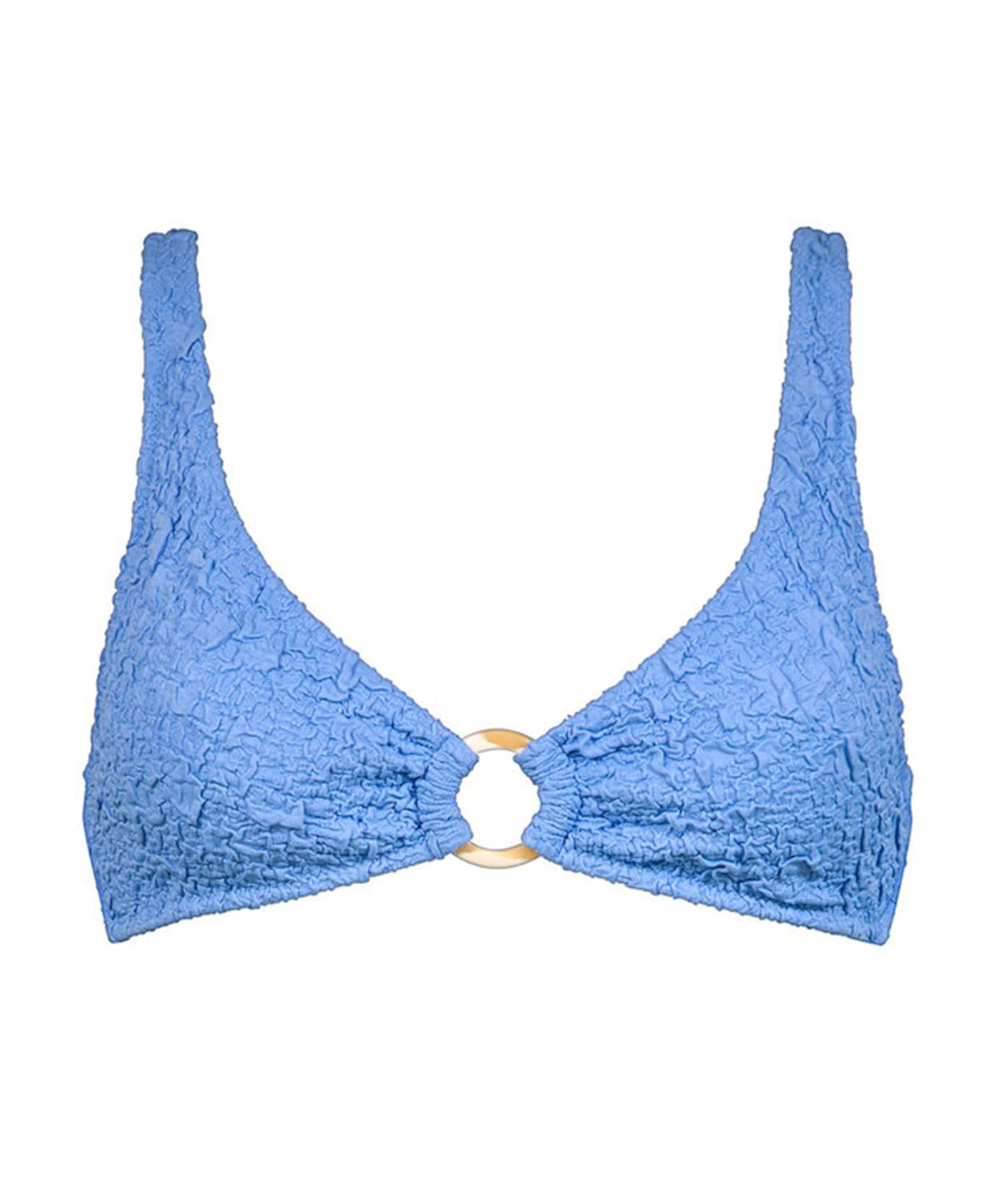 Dames bikinitop blauw
