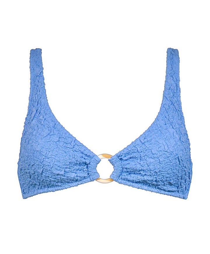 Dames bikinitop blauw