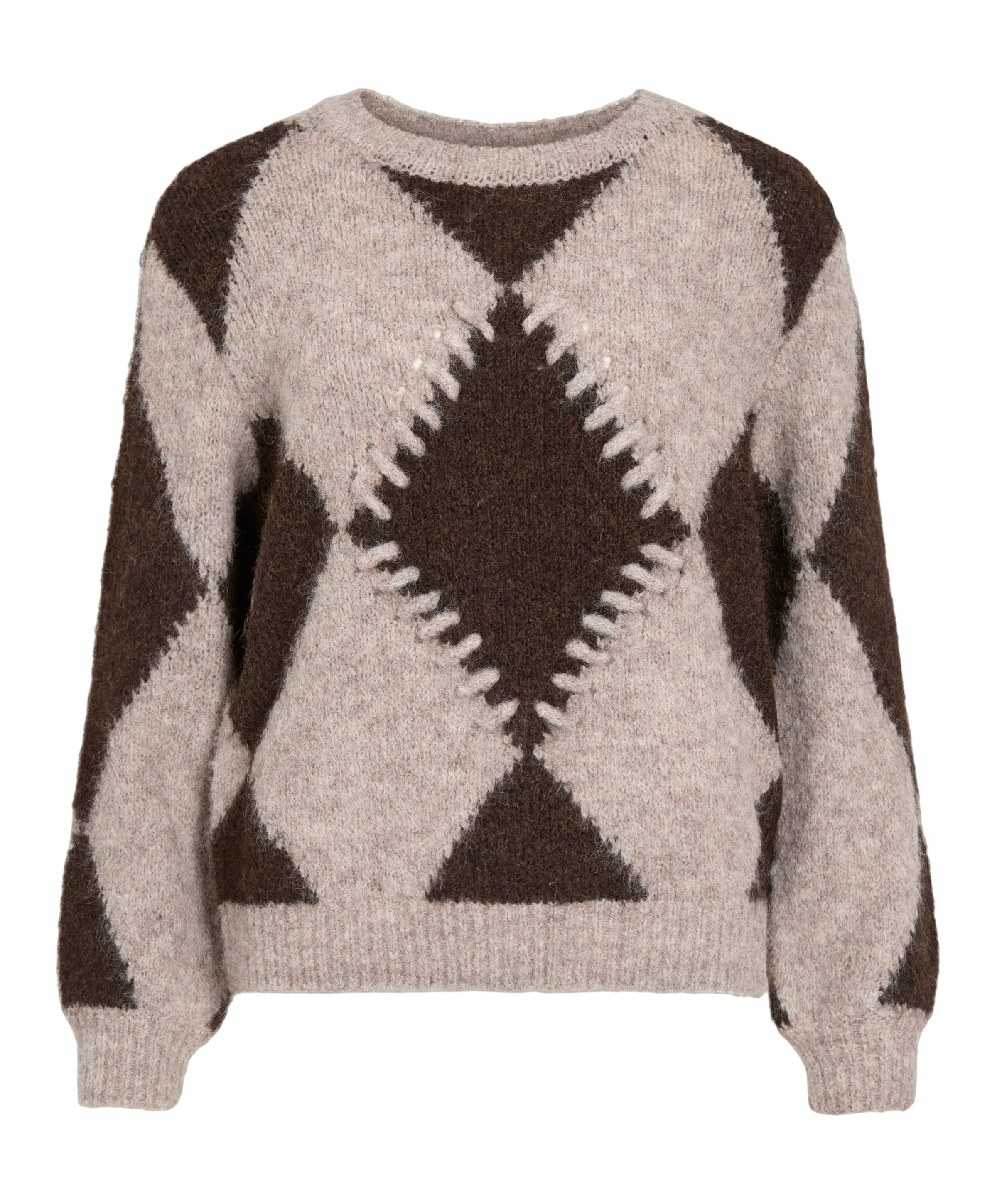 Dames trui beige
