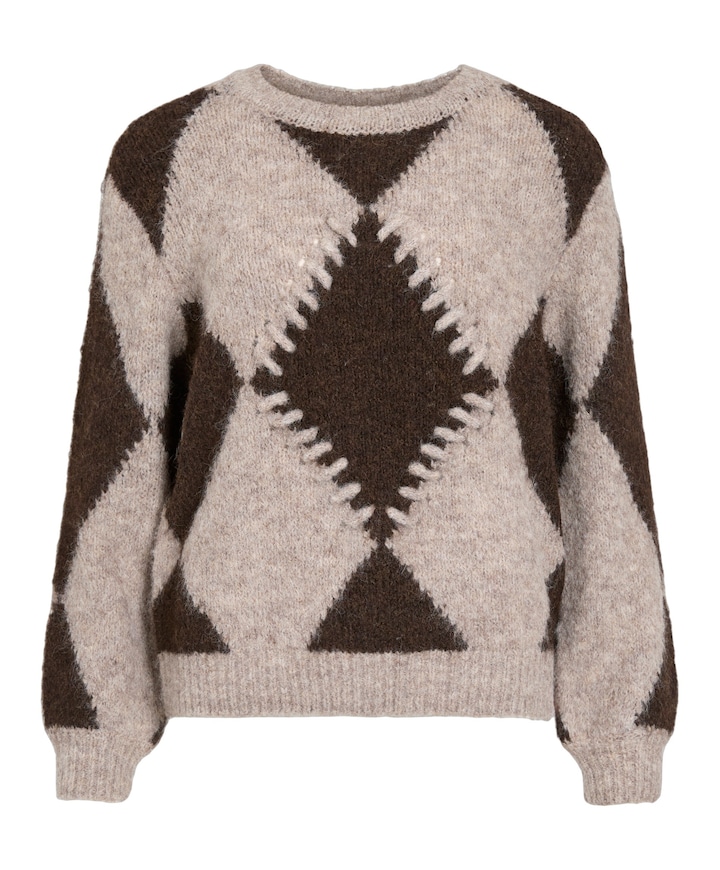 Dames trui beige