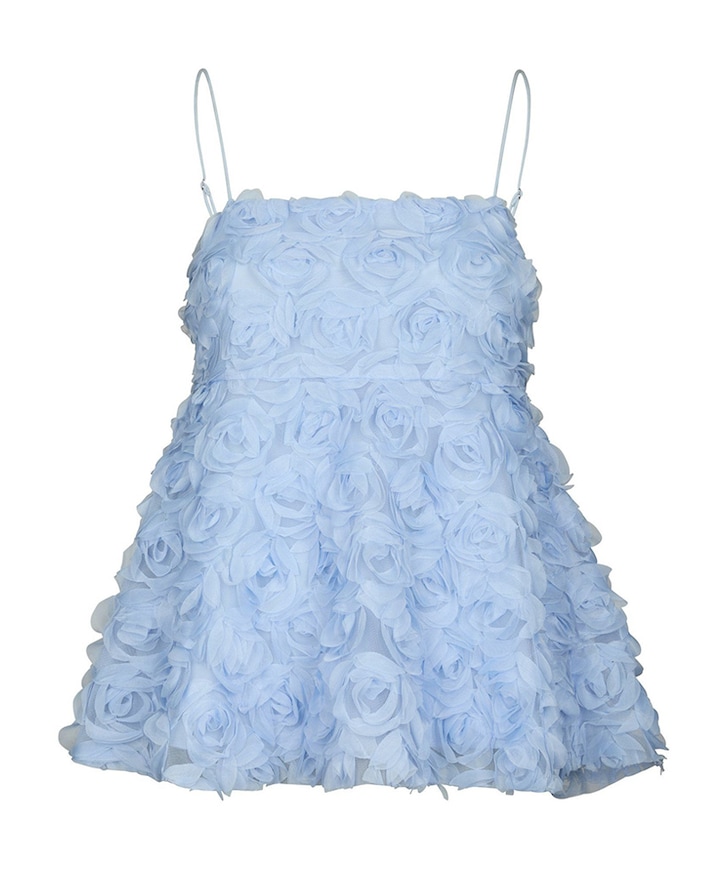 Dames top blauw