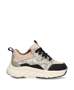 Roxy Rush meisjes sneakers zwart