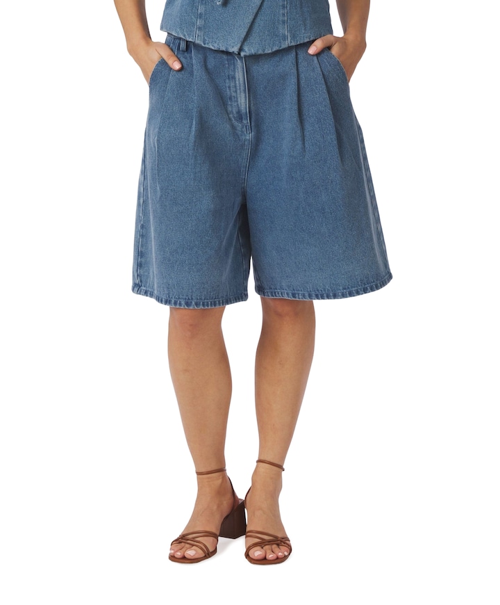 Rosel dames jorts blauw