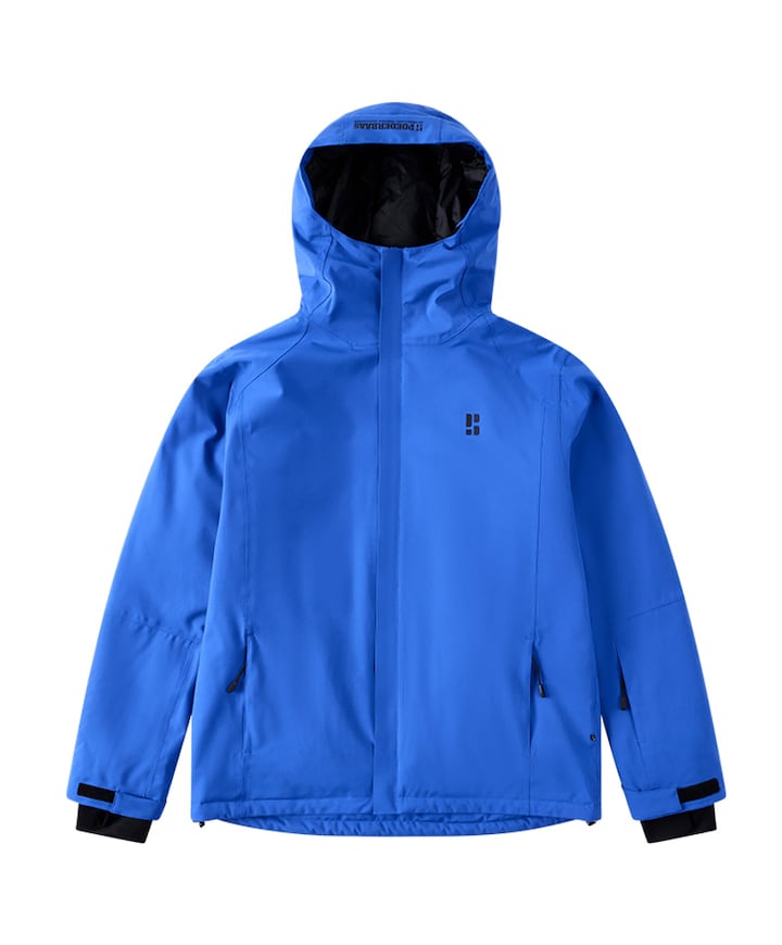 Heren ski-jas blauw