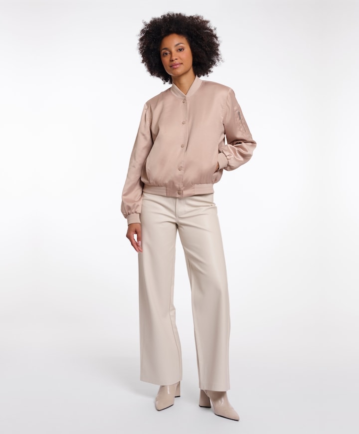 Dames jas beige