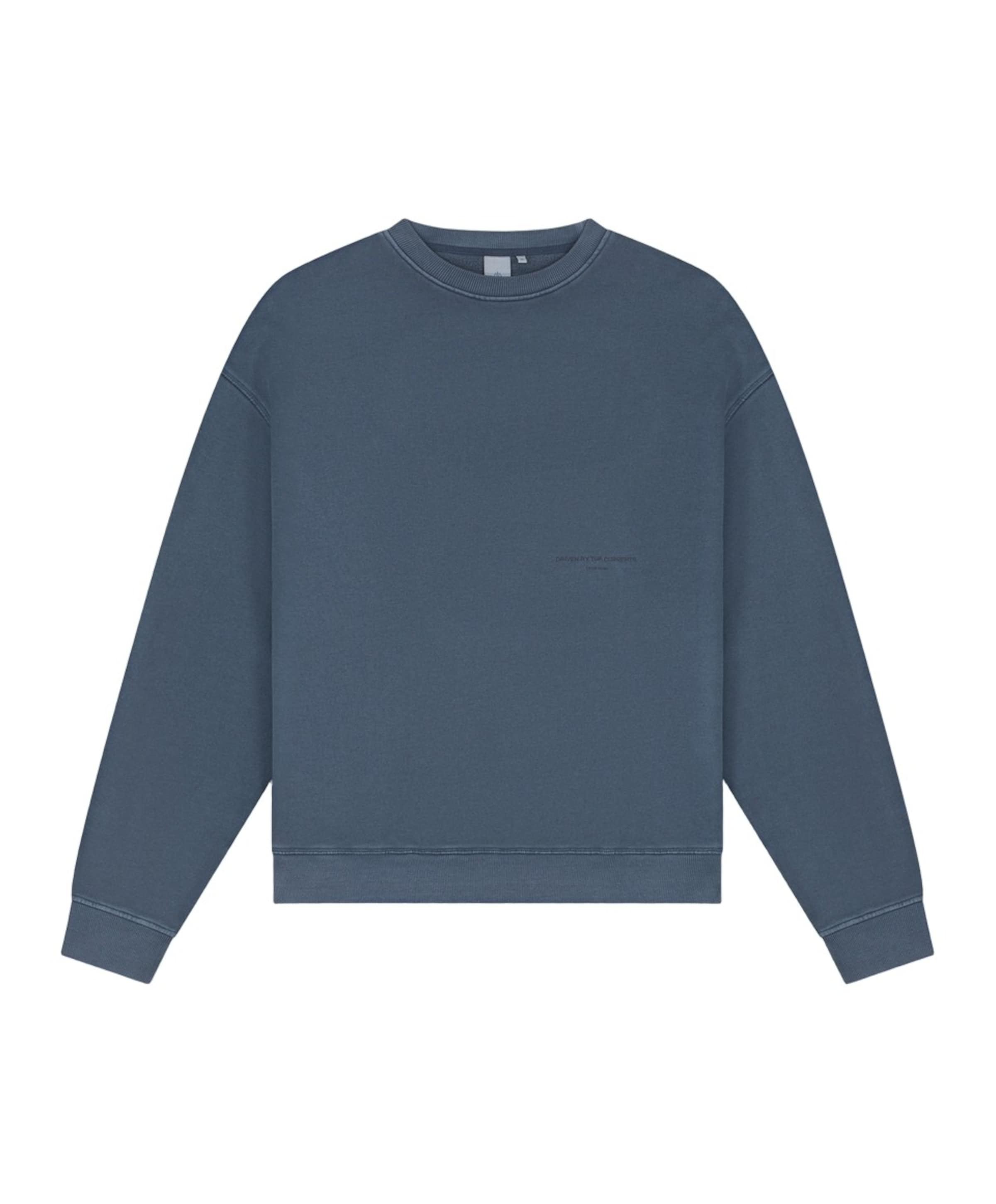 Heren sweater blauw
