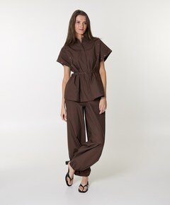 Dames blouse bruin