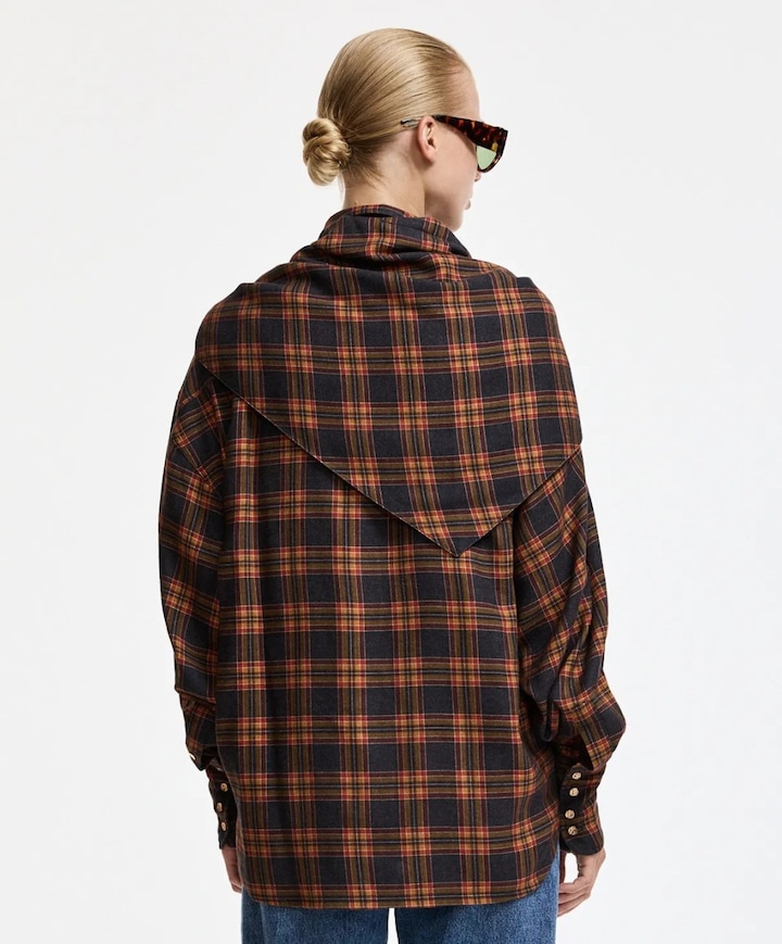 Dames blouse rood