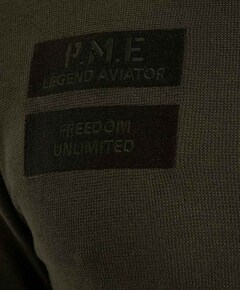 Heren longsleeve groen