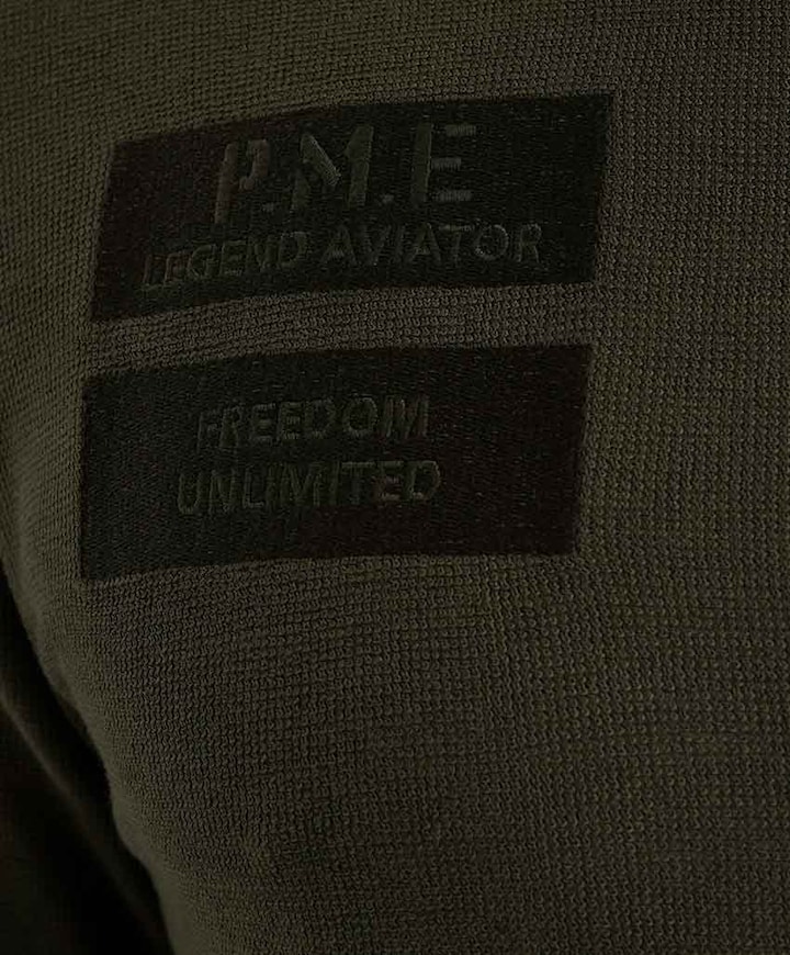 Heren longsleeve groen