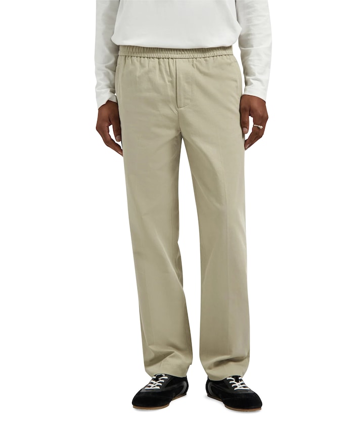 OLAF Slim Elasicated heren pantalon beige