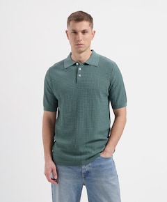 Heren polo groen