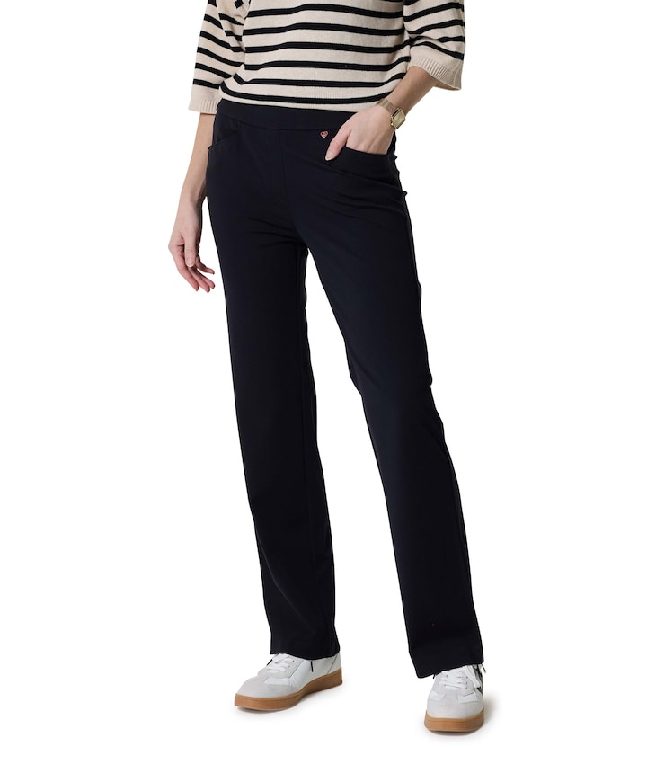 Scarlet Wide Leg dames broek blauw