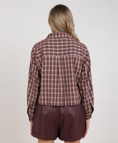Dames blouse bordeaux