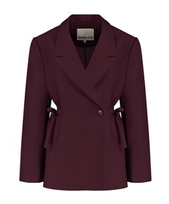 Dames blazer bordeaux