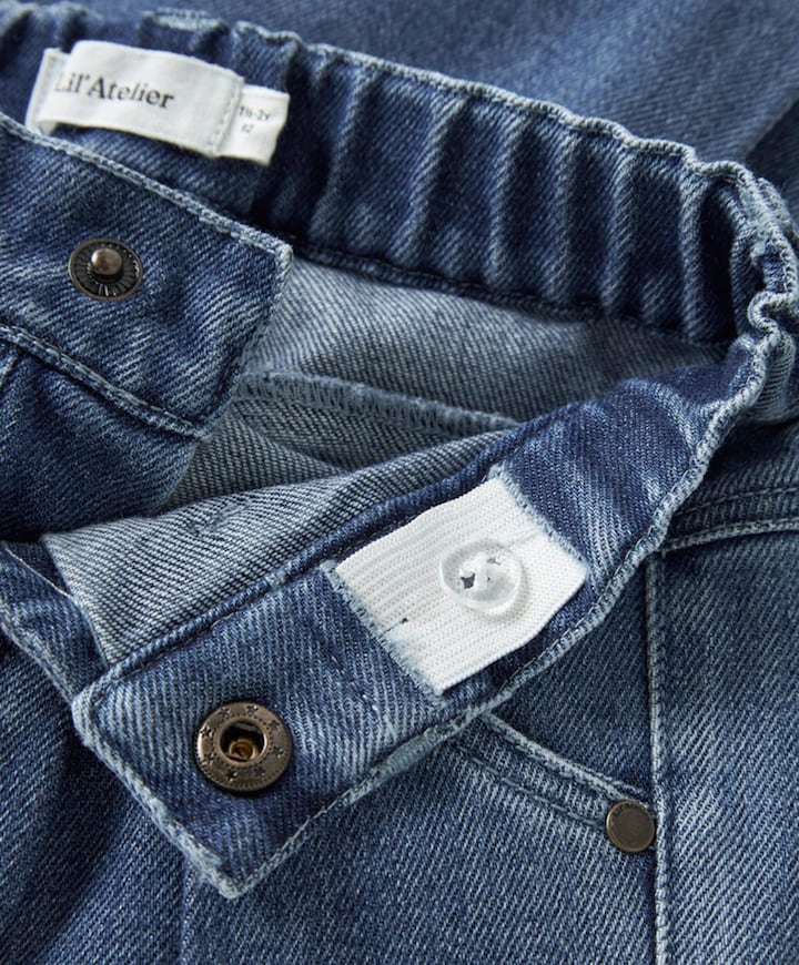 NMNOBELLO BAGGY JEANS 1144-SE LIL meisjes jeans blauw