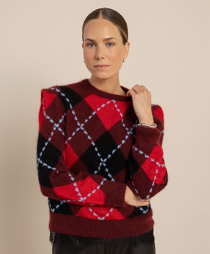 Dames trui rood
