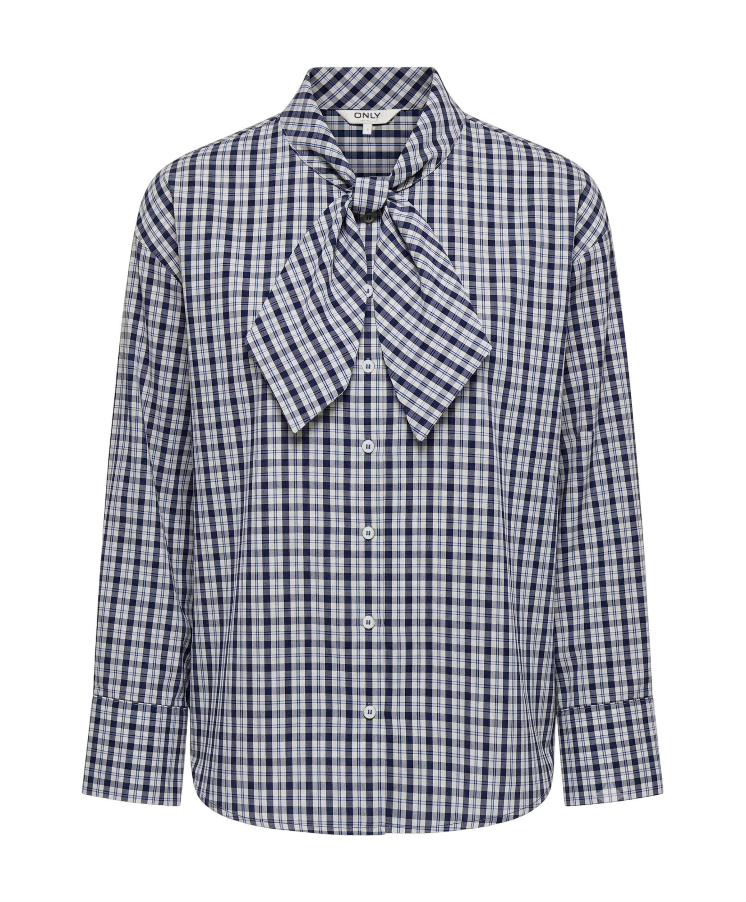 Dames blouse blauw