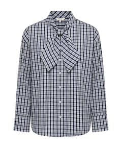 Dames blouse blauw