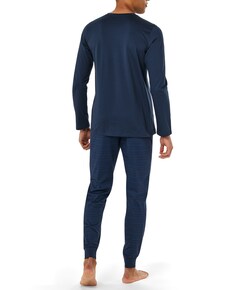 Heren pyjamaset blauw