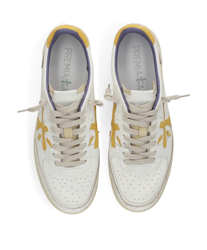 BSKTCLAY heren sneakers wit